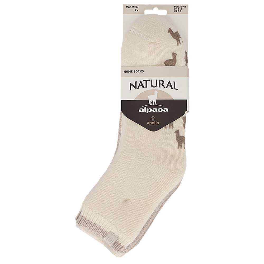Warme en comfortabele Apollo alpaca wollen huissokken