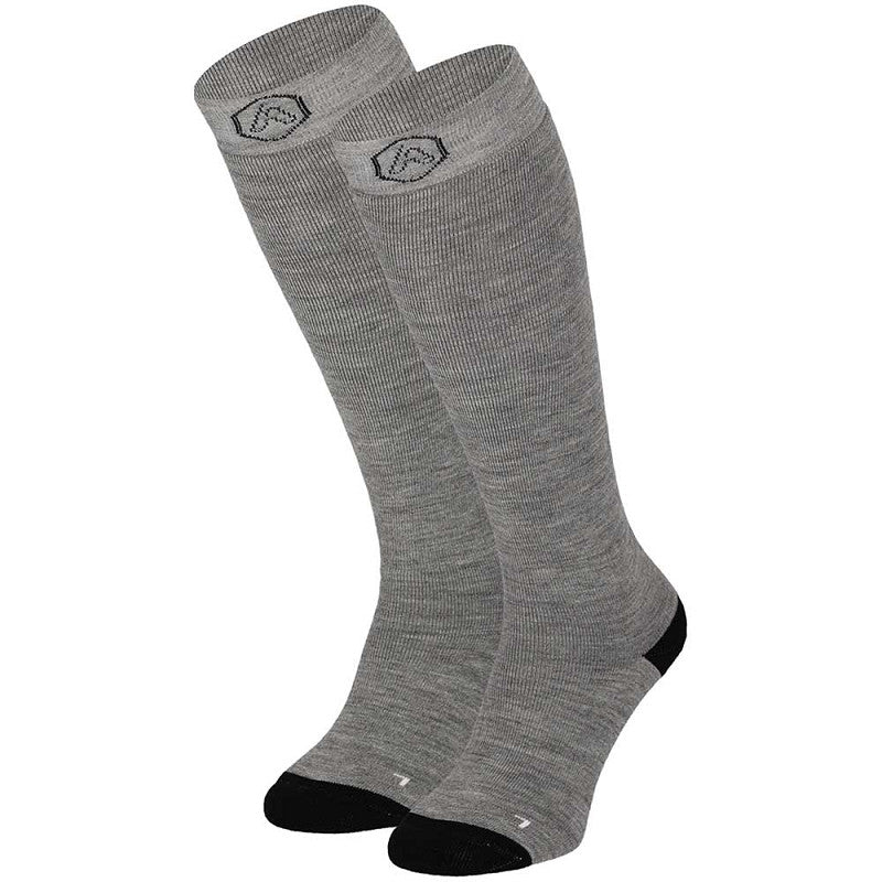 Apollo Dames Skisokken Grijs 2-pack