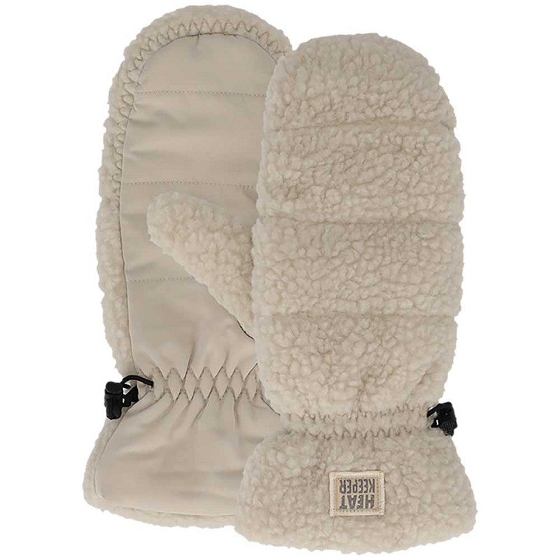 Heatkeeper Dameswanten Teddy Zwart/Wit/Bruin - Warm & Comfortabel