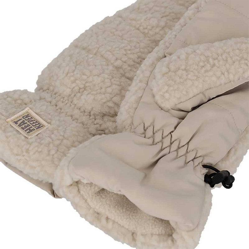 Close-up teddy materiaal Heatkeeper dameswanten zwart