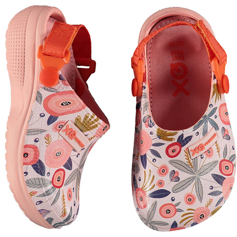 XQ Garden clogs for girls with print – Entry-level & Lightweight