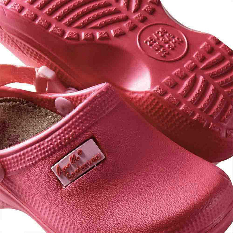XQ Tuinklompen Kinderen - Met Klittenband Fuchsia