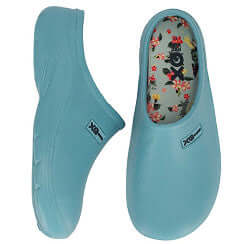 Blauwe XQ dames tuinklompen van EVA-kunststof