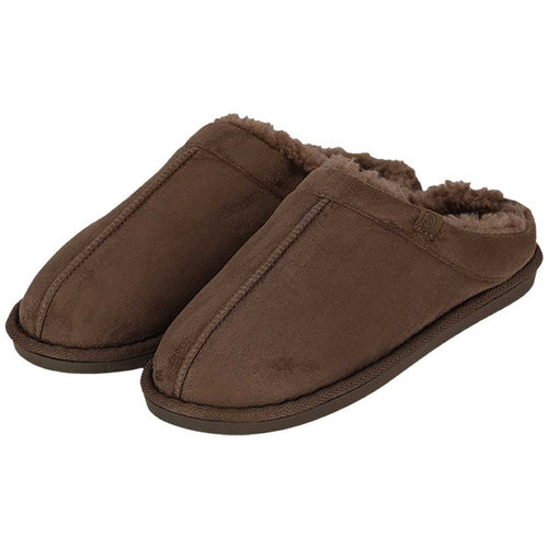 Apollo Heren Huissloffen Bruin - Warm & Comfort