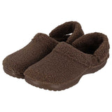 Apollo clogsloffen heren teddy in taupe, ander aanzicht