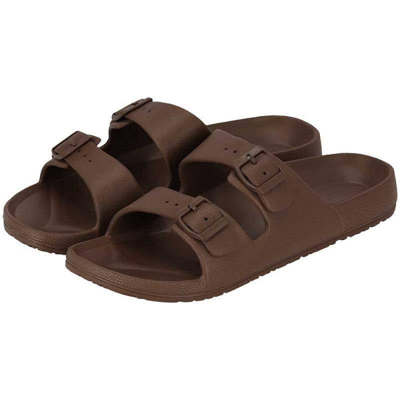 XQ Heren Sandalen Groen/Bruin/Zwart - Stoere Zomersandalen
