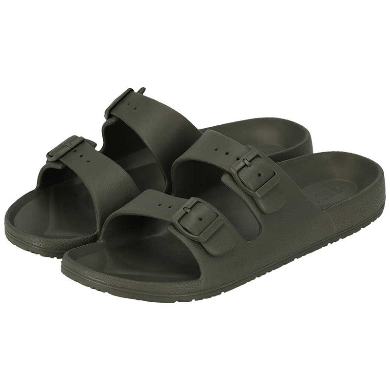 XQ Heren Sandalen Groen/Bruin/Zwart - Stoere Zomersandalen