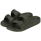 XQ Heren Sandalen Groen/Bruin/Zwart - Stoere Zomersandalen