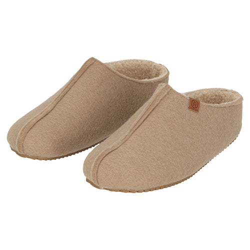 Apollo Dames Huissloffen Taupe - Stevige Zool & Comfort