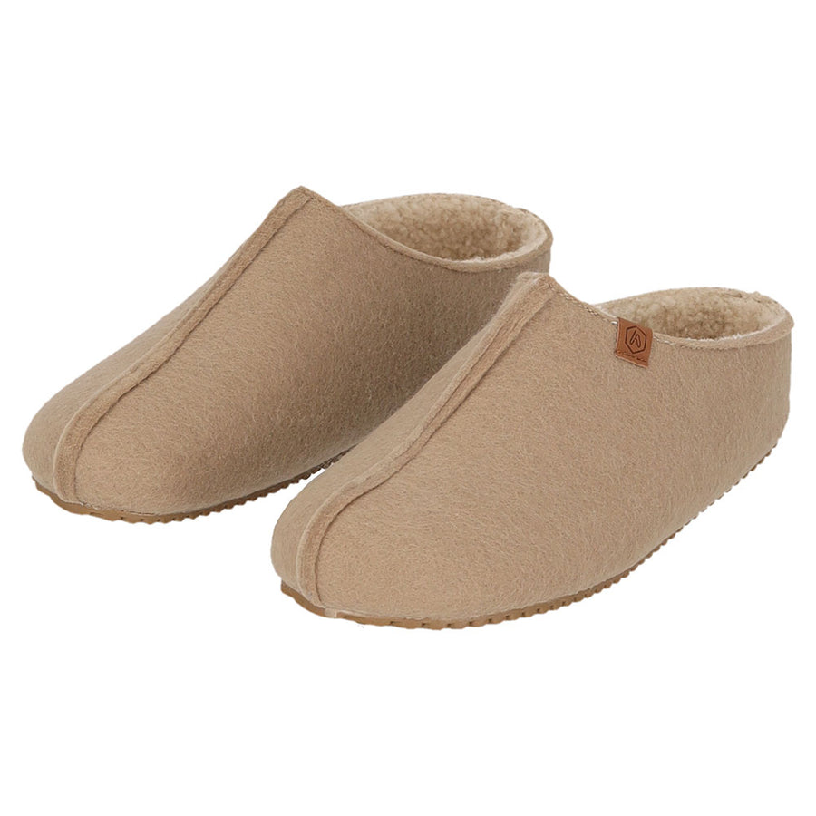 Apollo Dames Huissloffen Taupe - Stevige Zool & Comfort