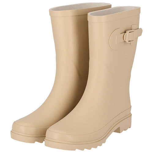 XQ Dames Regenlaarzen Beige