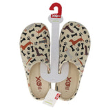 aterafstotend materiaal van XQ dames tuinklompen met teckel design