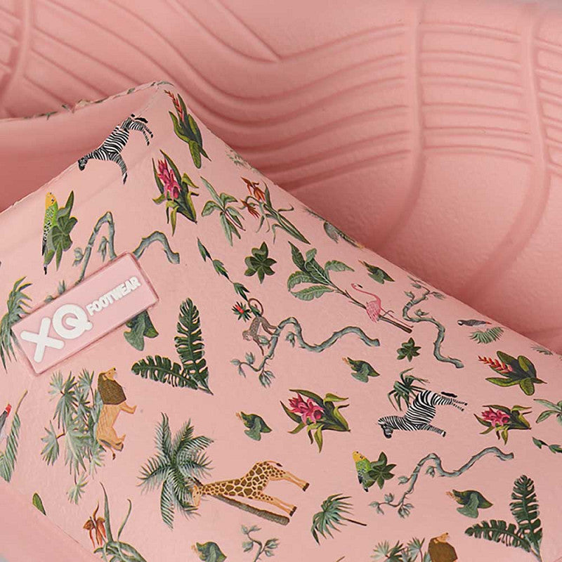 XQ Tuinklompen: Stoere Safari Roze