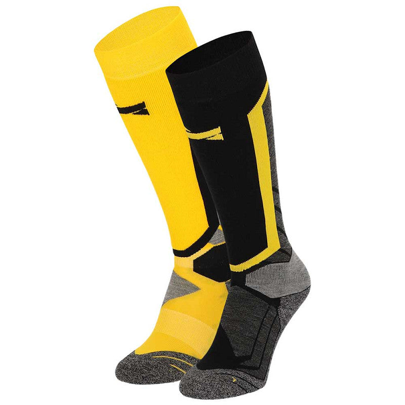Xtreme Snowboardsokken Grijs/Geel