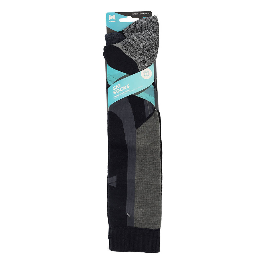 Xtreme Skisokken Volwassenen Grijs