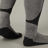 Elastische boord van Apollo skisokken voorkomt afzakken