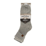 Apollo dames alpaca sokken grijs met natuurlijke alpaca wol vezels voor luxe comfort