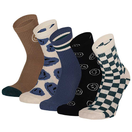 Zijaanzicht Apollo kindersokken toont de perfecte pasvorm en verstevigde hiel