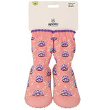 Apollo Kids anti-slip watersokken roze, zijaanzicht