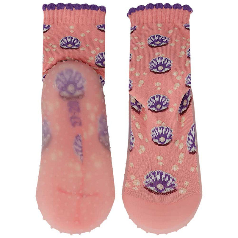 Anti-slip zool van Apollo Kids watersokken roze voor natte ondergronden