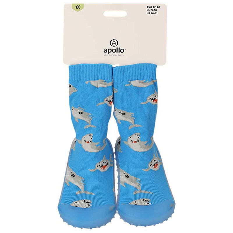 Apollo Kids Anti-Slip Watersokken Blauw