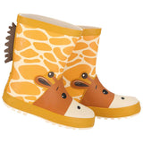 Anti-slip zool van XQ kids rubber regenlaarzen voor veilig lopen op natte ondergrond