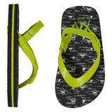 Zijaanzicht XQ jongens slippers met ergonomische pasvorm