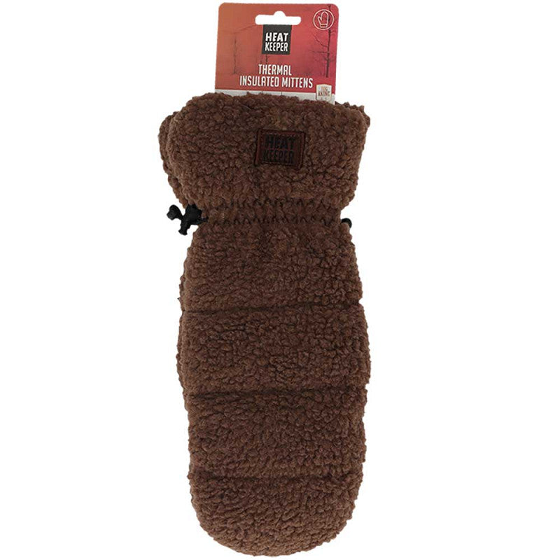 Set Heatkeeper dameswanten teddy zwart - winterhandschoenen