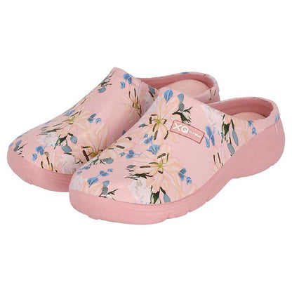 XQ Tuinklompen Dames met Bloemenprint– Instapmodel & Lichtgewicht