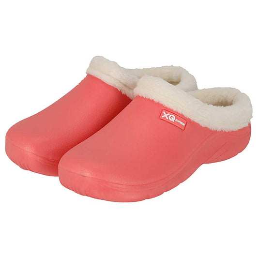 XQ Women's Garden Clogs with Fur Fashion - Entry-level &amp; Lightweight