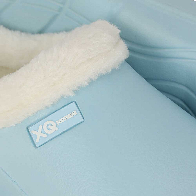 XQ Women's Garden Clogs with Fur Fashion - Entry-level &amp; Lightweight