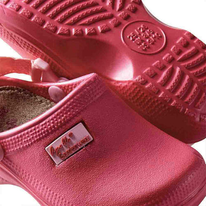 XQ Tuinklompen Kinderen - Met Klittenband Fuchsia